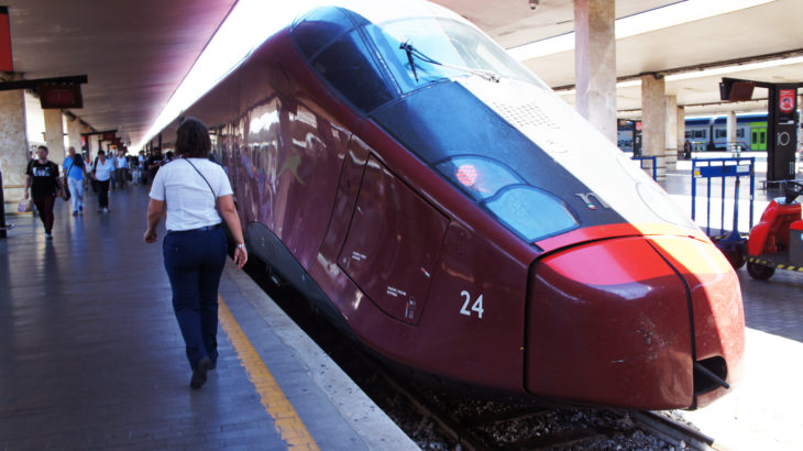 【チケット購入〜乗り方】ローマからフィレンツェまで電車で移動する方法（イタロ）